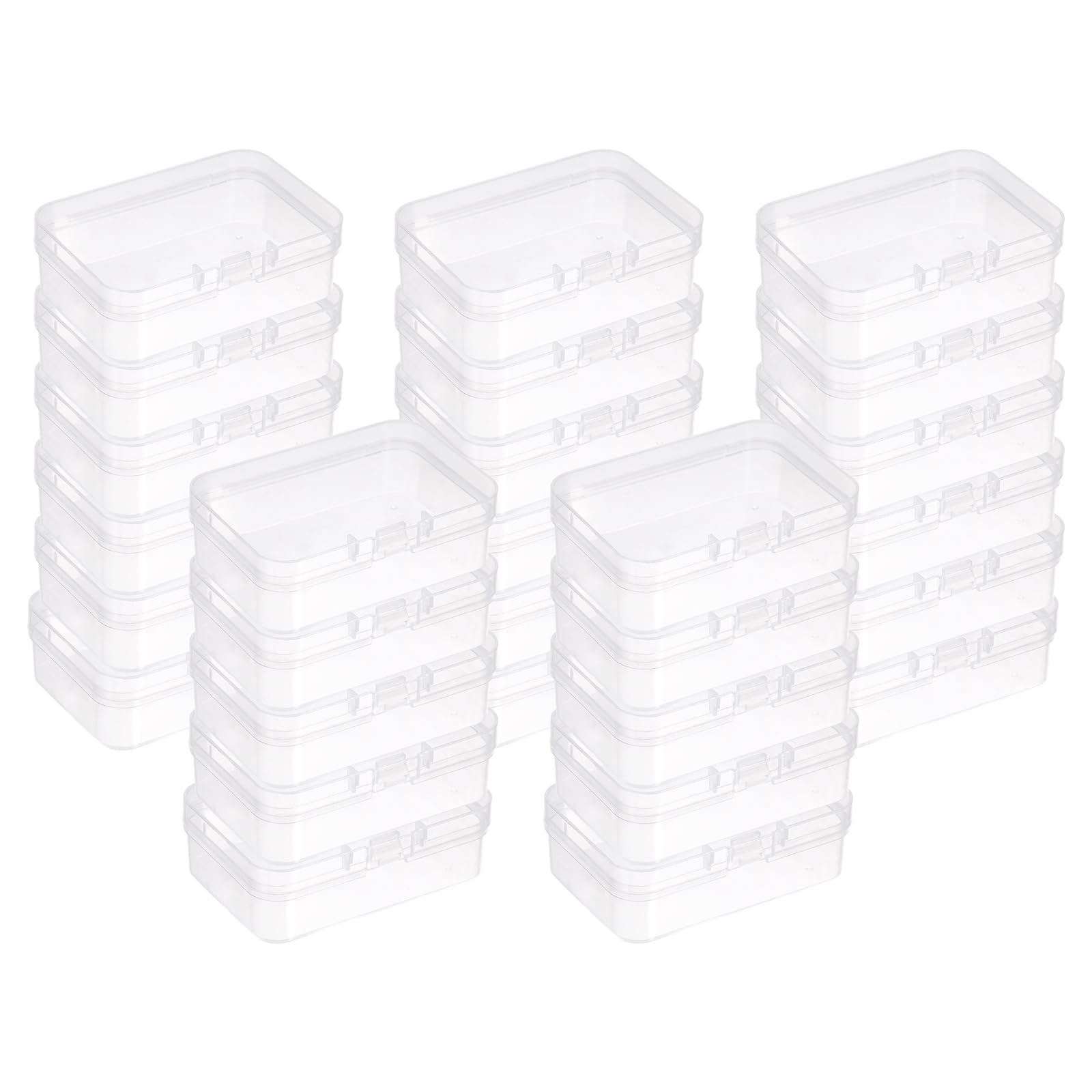 Mini organisateurs rectangulaires avec couvercles hermétiques anti-perte