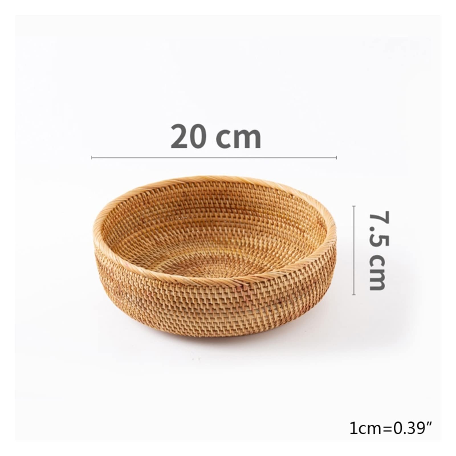 Cesto di Uova Fatto a Mano Soggiorno Snack Ciotola di Frutta Cesto di Verdure Vassoio da Picnic Cibo Dropshipping (S)