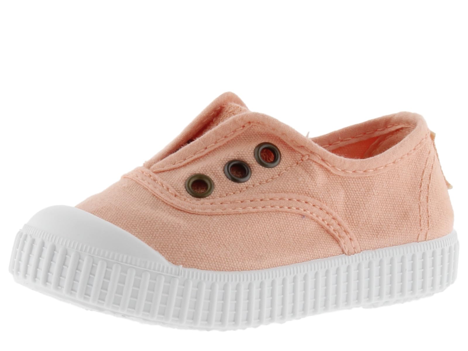 victoria Zapatillas Unisex 1915 Lona Tintada DREC & Elástico Central & Refuerzo Puntera 106627 para Niños CORALINA 21