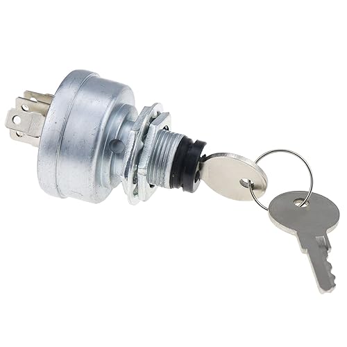 Miniatura 4 de DVPARTS Interruptor de encendido de arranque para John Deere 130 160 165 170 175 180 185 240 245 260 265 285 320 500 EZTrak Ztrak Z225 Z235 Z245