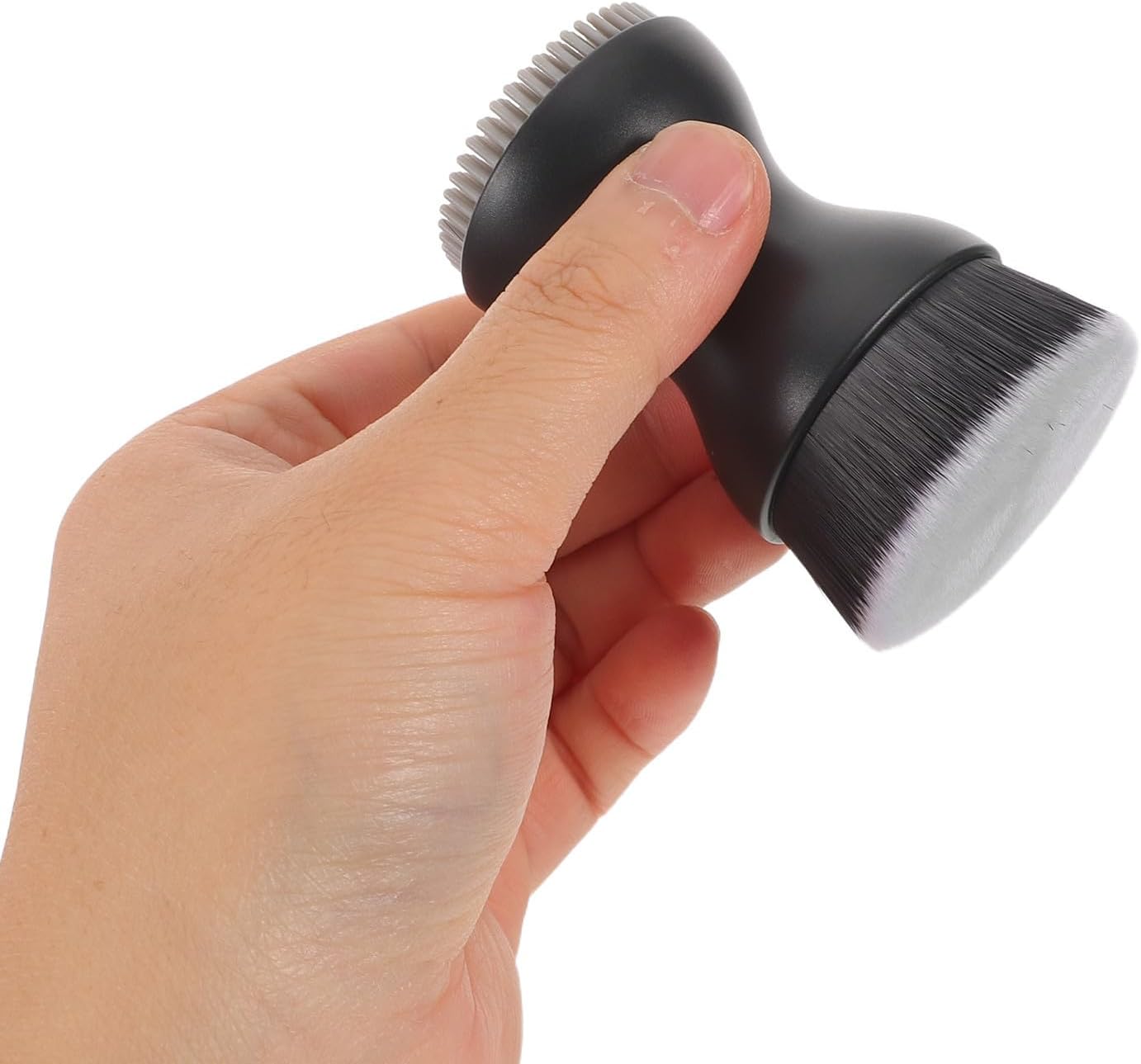 2pcs Dual Head Facial Cleansing Brush 2 in 1 Manual Face Cleaning Tool image 4
