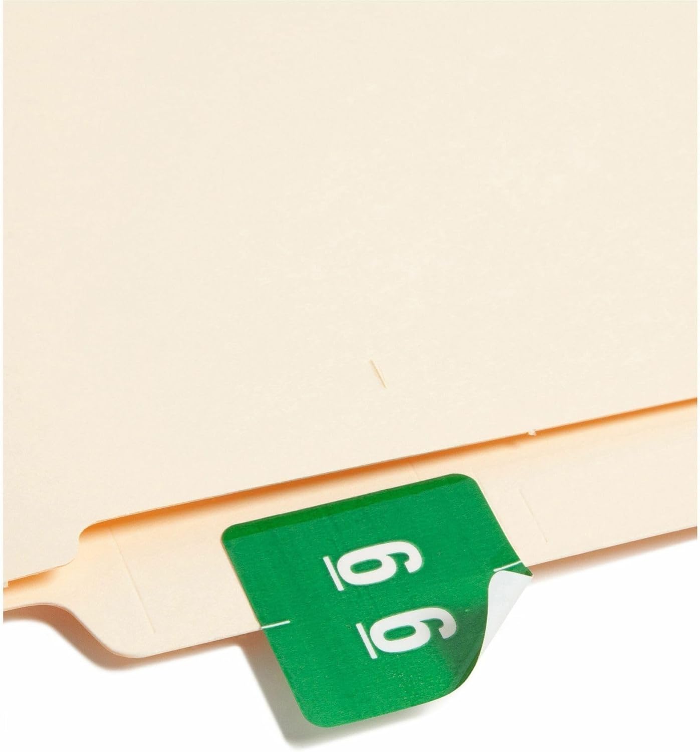 Smead® DCC and DCCRN Color-Coded Numeric Labels, SMD67426, "Number", 1 1/2"W x 1 1/2"L, Green, 250 Per Roll
