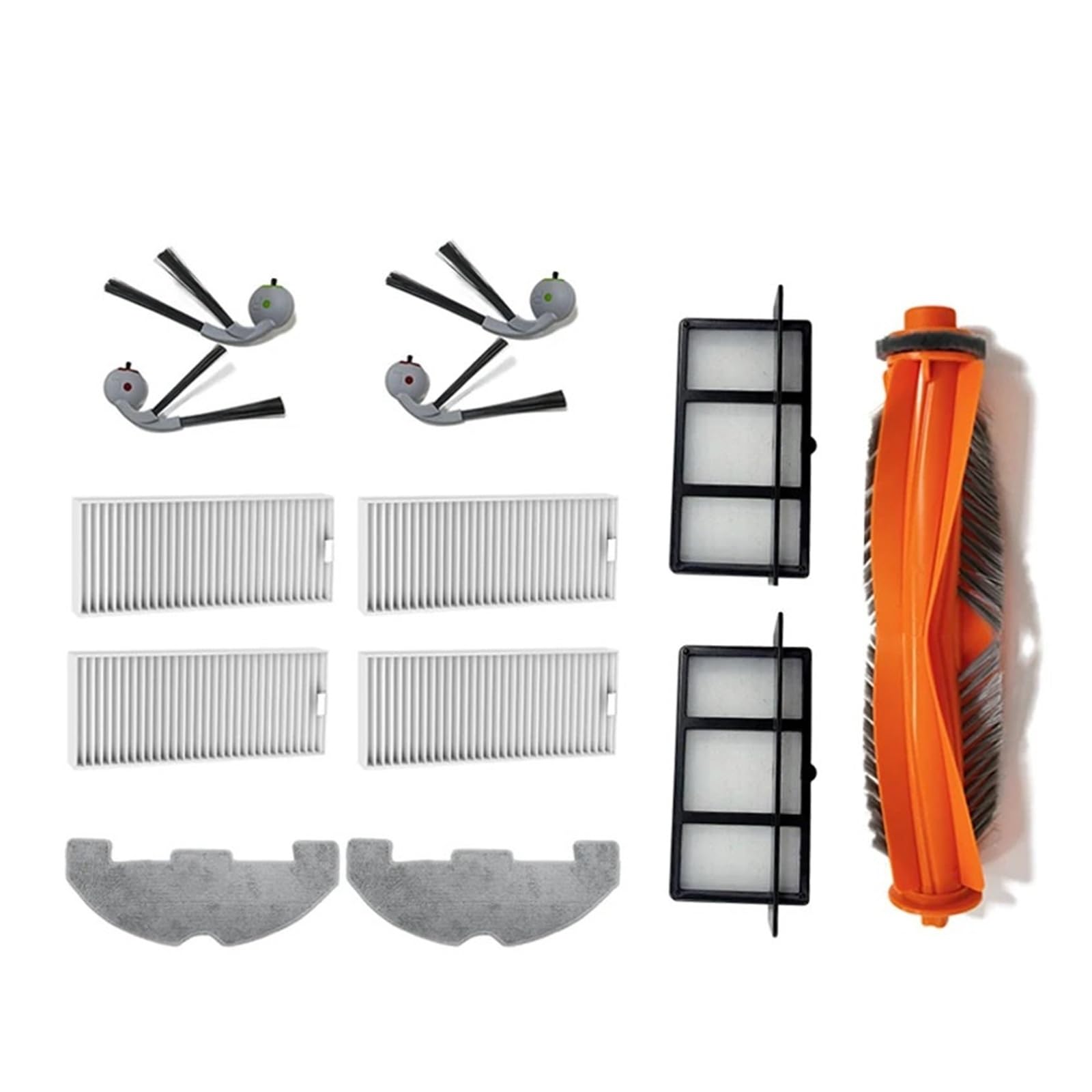 Kit accessoires pour LIECTROUX T9 avec brosse centrale et filtres HEPA