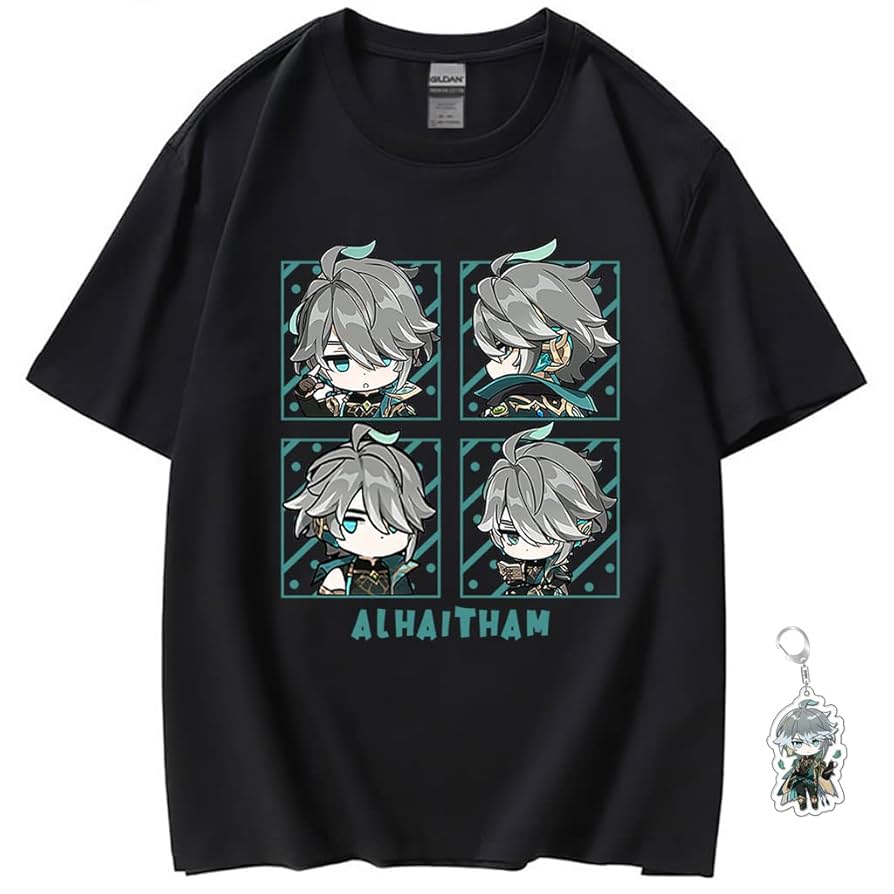 原神　シャツ　アルハイゼン 原神 郁林与飛砂シリーズ シャツ アルハイゼン 特典ホログラム