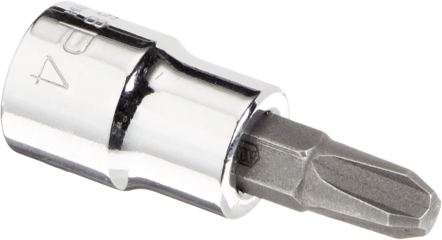 Wright Tool 3268 3/8" Drive Phillips Screwdriver Bit and Socket, #4