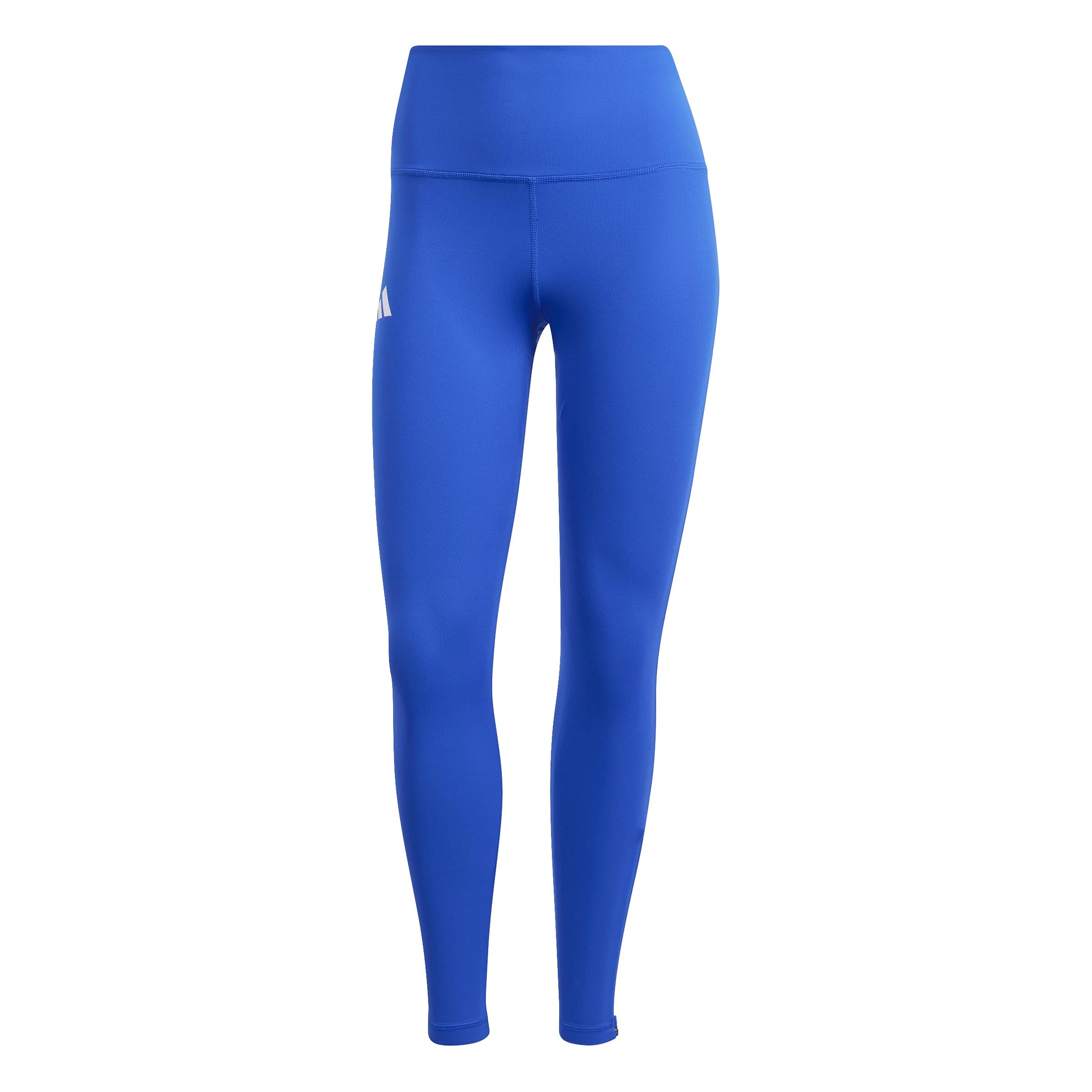adidas Women's Adizero Essentials Aeroready Full Length Tights, TEAM ROYAL BLUE, XXS