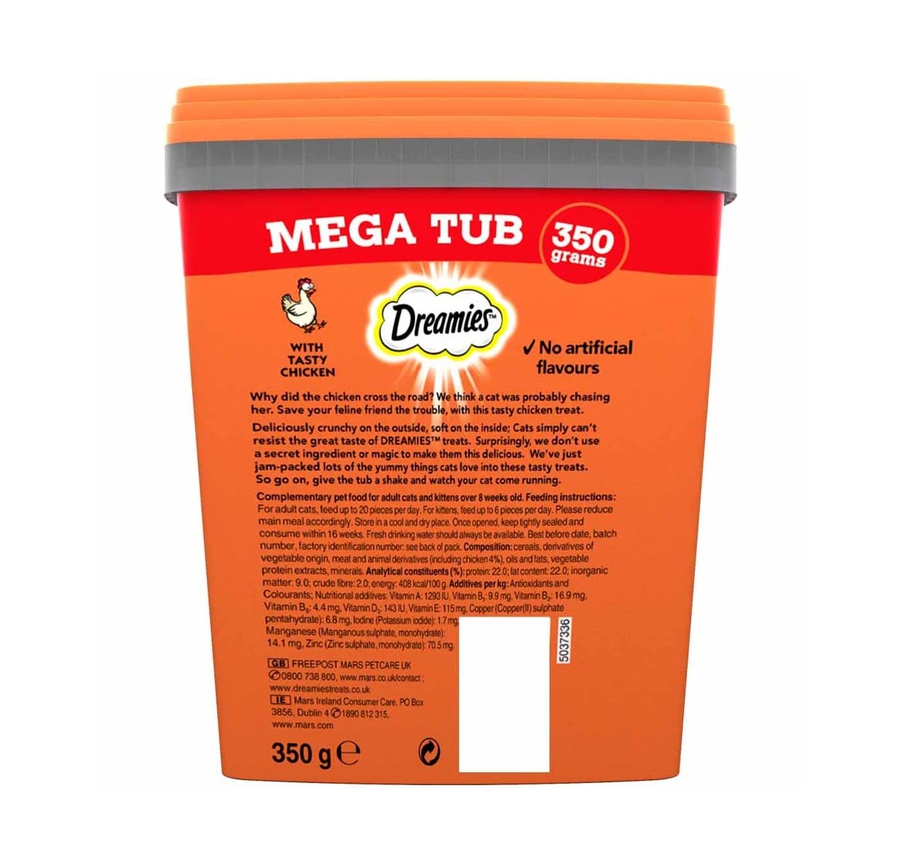Dreamies Mega Pudełko przysmak dla kotów Kurczak 350g