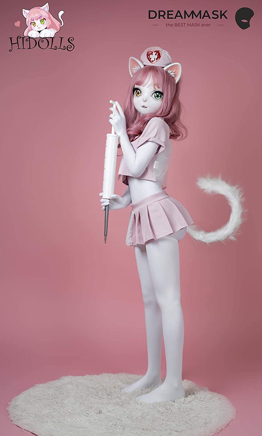 Amazon.co.jp: HIDOLLS×マメミルク HD04 Lilith リリス 猫頭 キグルミ