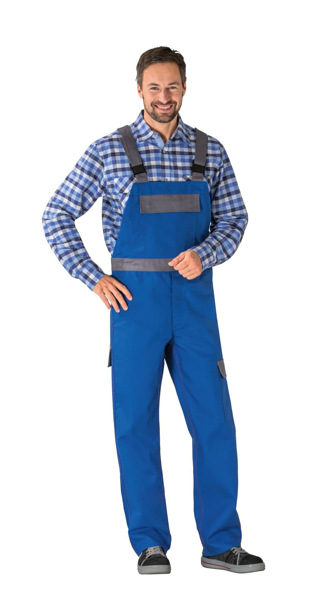 Planam Herren Majorprotect Bundhose Major Protect Größe 50 in hellgelb/Kornblau