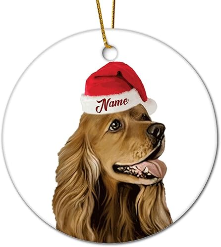 Miniatura 10 de Chow Chow Red Ornaments Personalized Dog Ornament Custom Christmas Pet Ornament Pet Remembrance Keepsake Dog Memorial Gift 3" Pet Keepsake for Xmas