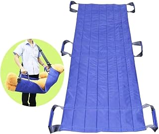 Padded Bed Transfer Sling for Elderly - Safety Lifting Aid, Home Care Handle, Mobility Belt for Patients - Easy Transfer Nursing Support for Back Lift