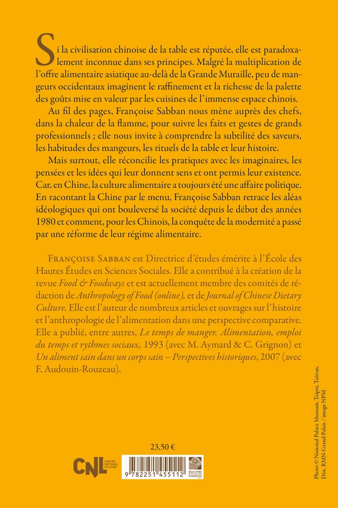 La Chine par le menu: Cuisine, culture culinaire et traditions alimentaires chinoises