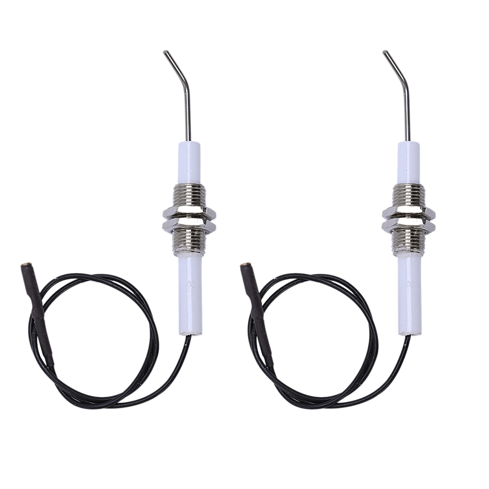 Ignition Accenditore di Elettrodi Ceramici A Spina con 30cm nel Terminale Rotondo 50pcs / 2.3mm