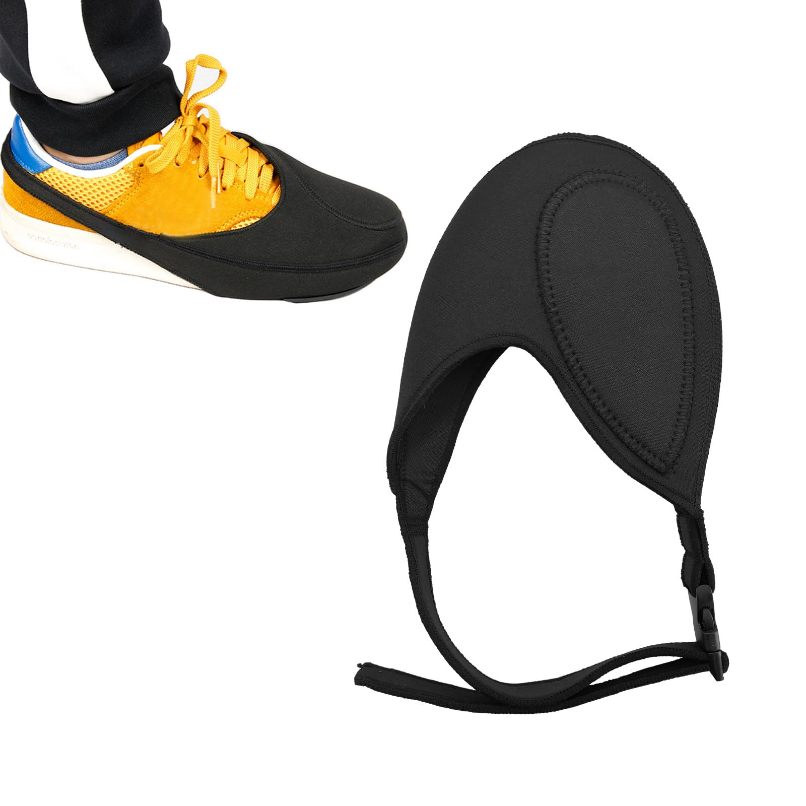 Motorcycle Shoe Protector, Adjustable Motorcycle Shift Boot Protector, Anti-Slip Motorbike Toe Protector Saves Boot from Motorcycle Gear Shifter Lever, Motor Accessories (1 PCS)