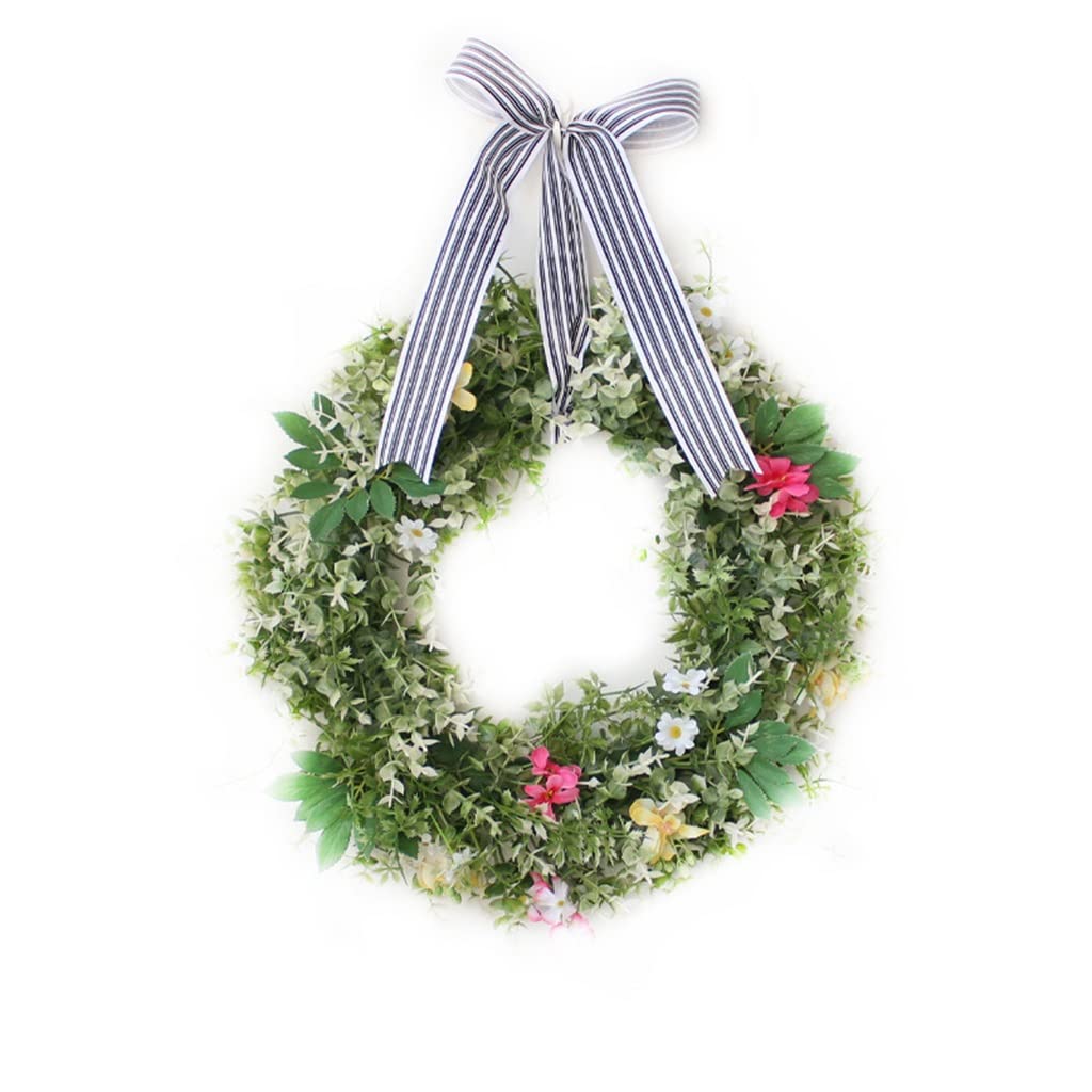 Couronne d eucalyptus de simulation haut de gamme pour une decoration de maison elegante