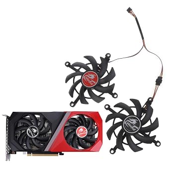 Colorful GeForce RTX 3060 Ti RTX3060 NB DUO 75mm Cooler Fan Replacement