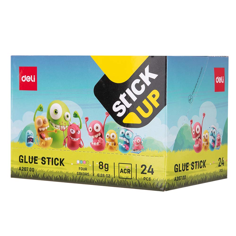 Deli EA20700 Stick Up Gel Glue Stick (8gm, Pack of 12) 3