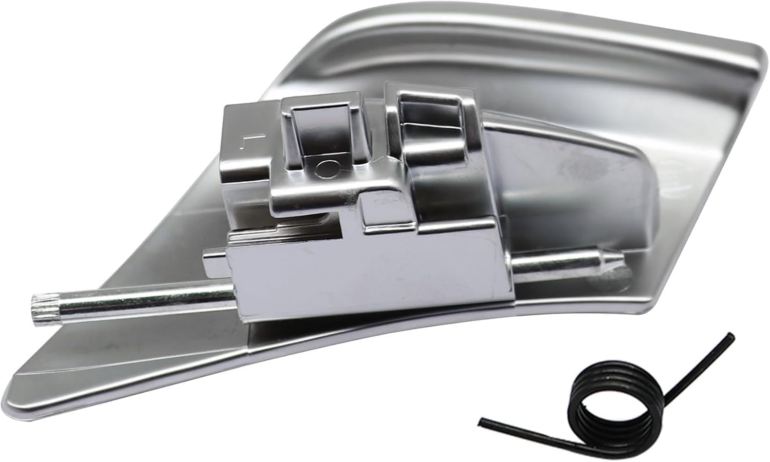 XQSMWF Front Left Driver Side Seat Backrest Recliner Handle Lever 2079108506 Compatible with Mercedes Benz C-Class Coupe W204 2008-2015 E-Class Coupe W207 E250 E400 E550 2009-2016 Matte Silver