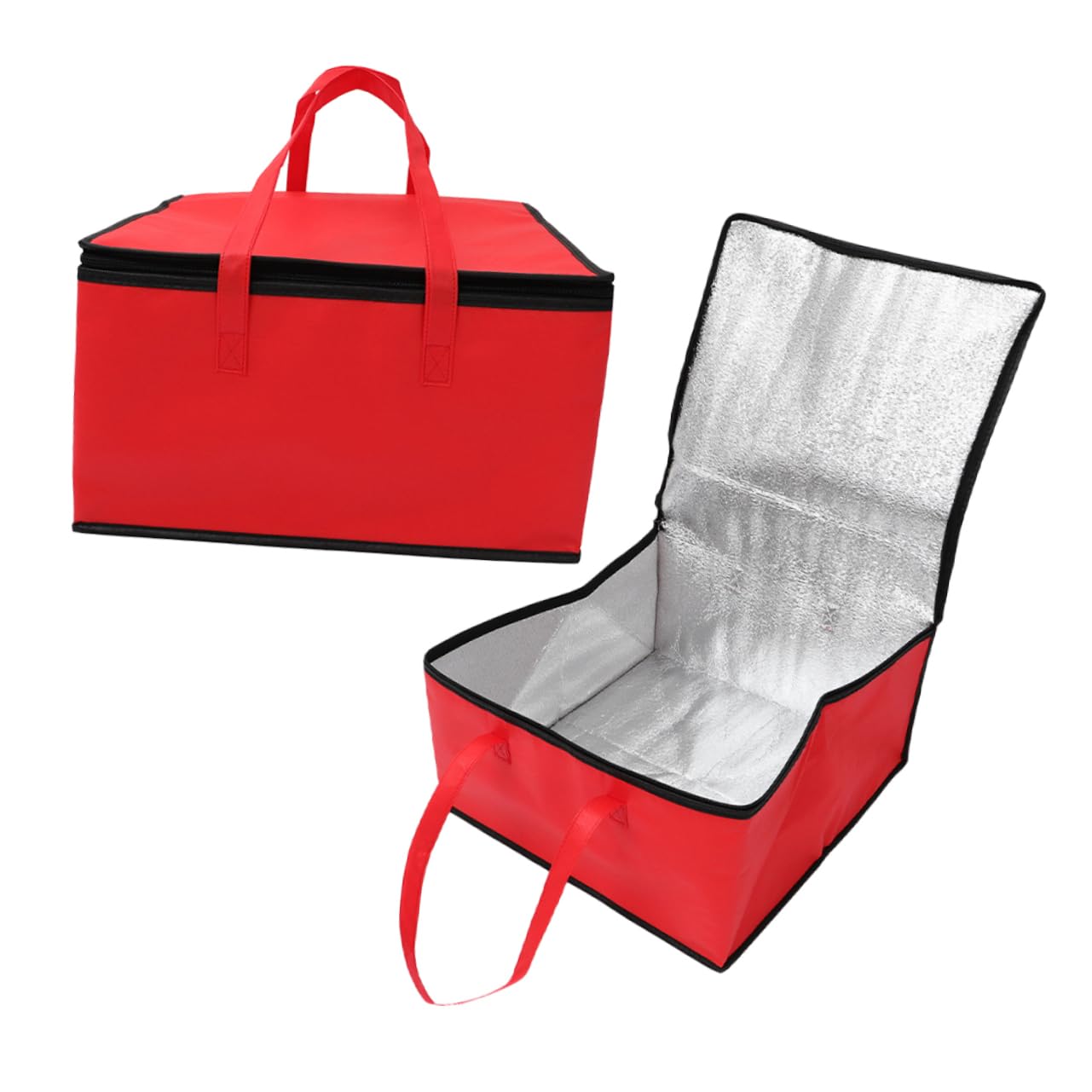 NAMOARLY 2pcs Pizza Bag Warmer Large Capacity Insulated Bags Food Service Cooler