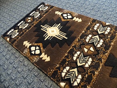 Alfombra decorativa Southwest Native American 81x472 cm miniatura 2