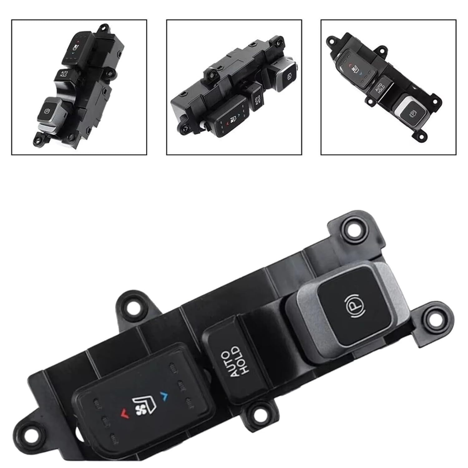 car Window Buttons LHD Car Parking Brake Seat Heating Window Switch Button 93310-2W315 Replacement for Hyundai for Santa Sport XL Handbrake Parts Window Switch