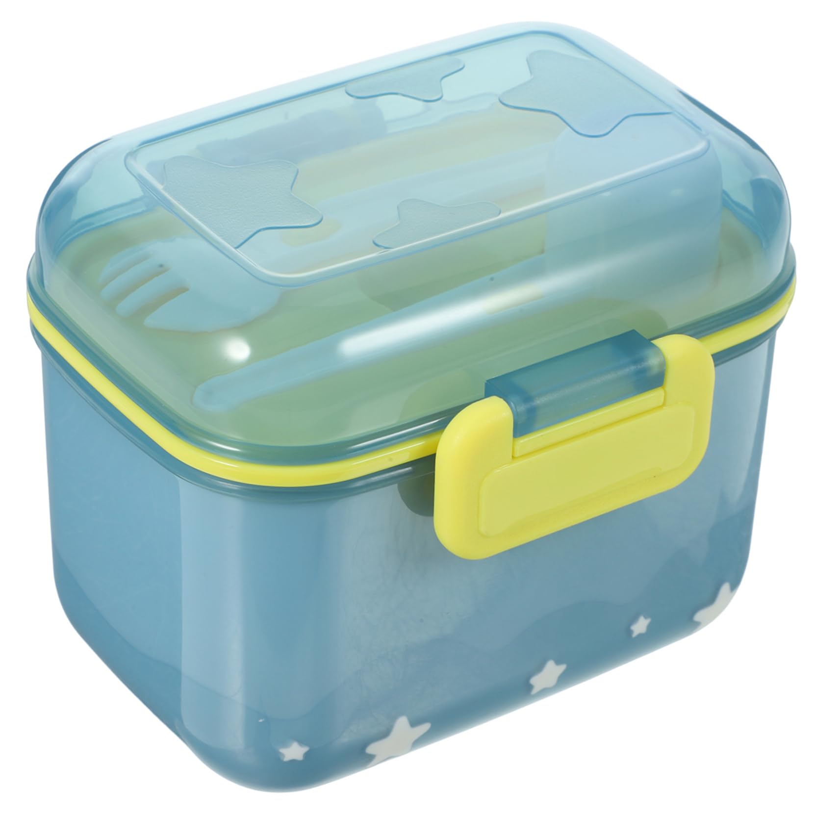 Toddmomy Milk Powder Box Dispenser Milk Powder Storage Container Food Container Travel Food Container Milk Powder Container Blue