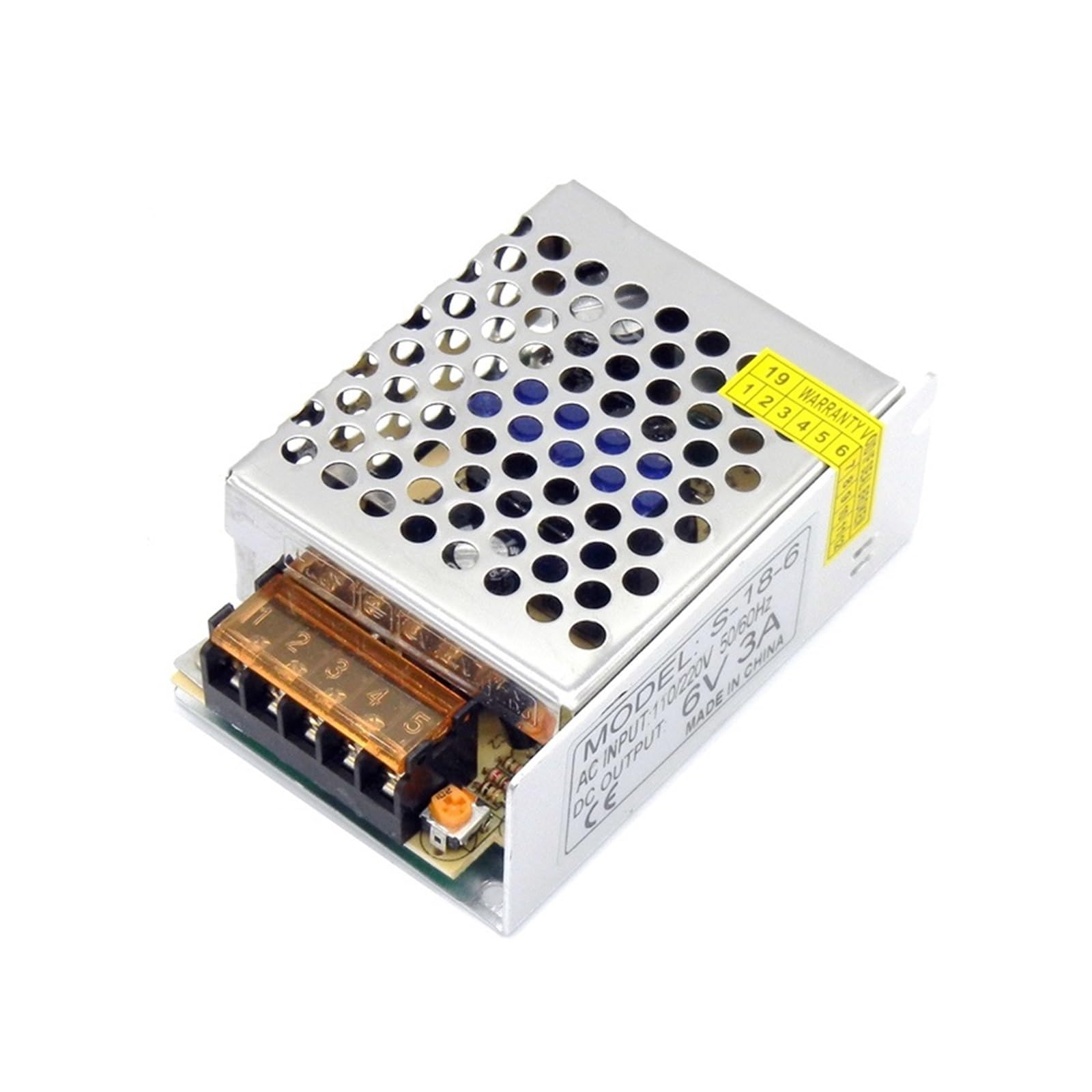 convertidor de conmutación regulador Regulador de voltaje fuente alimentación conmutada regulada DC 6V 3A 4A 5A 6A 10A 50A 60A 18W 60W 300W 360W AC 110V 220V adaptador(5A 30W)
