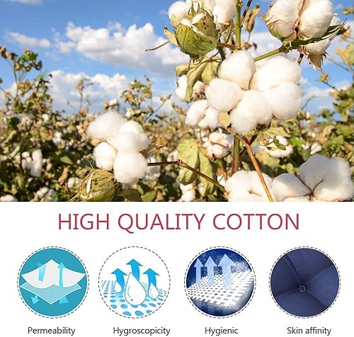 Miniatura 5 de Cojín para silla de tumbona para muebles de patio, cojines de patio para interiores y exteriores, cojín de sofá mecedor, grueso y cómodo, cojín de