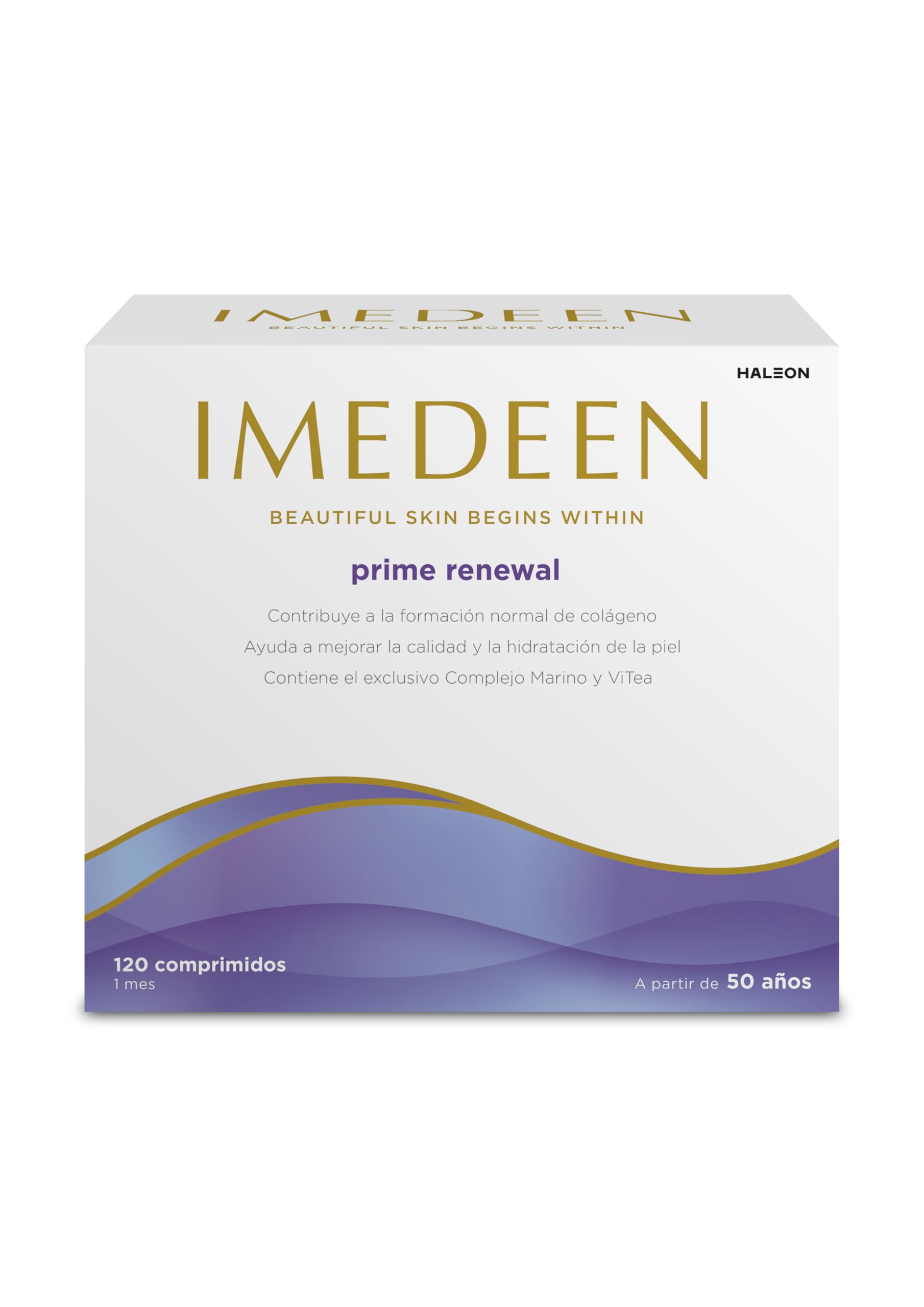 Imedeen Prime Renewal Tablet (120 Count) Skin Collagen Formula for 50 Plus Skincare Beauty Supplement