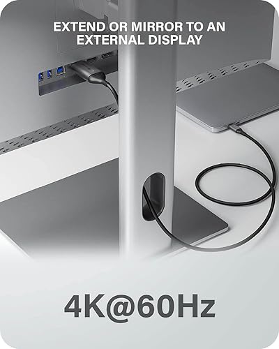 Miniatura 10 de ALOGIC Cable USB C a HDMI para oficina en casa, adaptador tipo C a HDMI, soporta 4K 60Hz; compatible con MacBook Pro/Air, iPad Pro/Air 2020, Dell