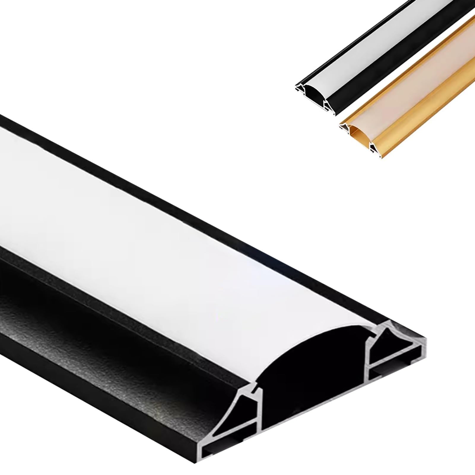 Canal d'éclairage LED oriental avec diffuseur PC pour lumière douce - 8