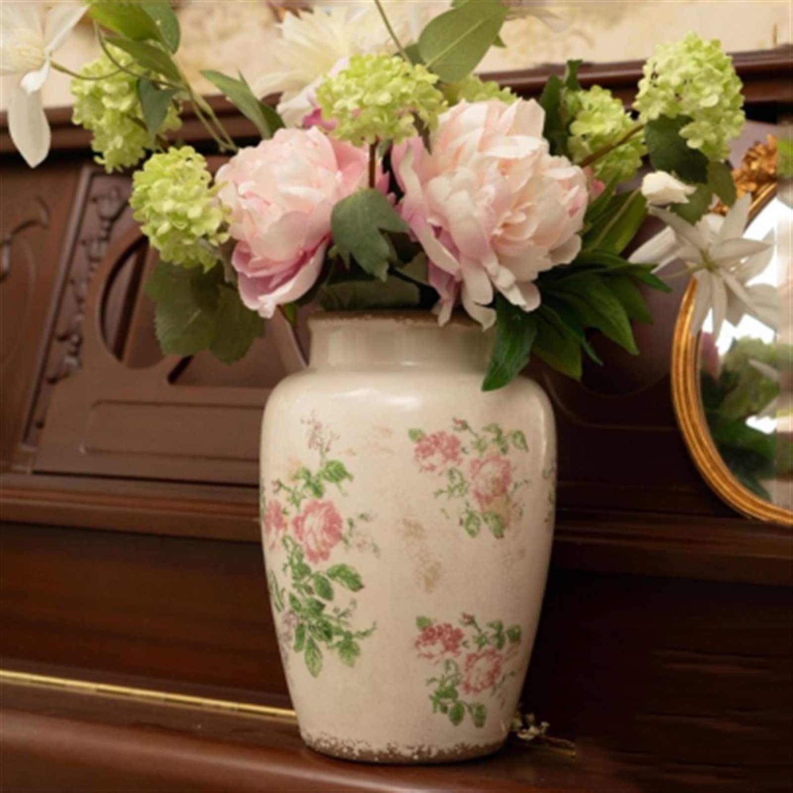 Amazon.com: Flower Vase Vintage Ceramic Vases Fresh Flowers