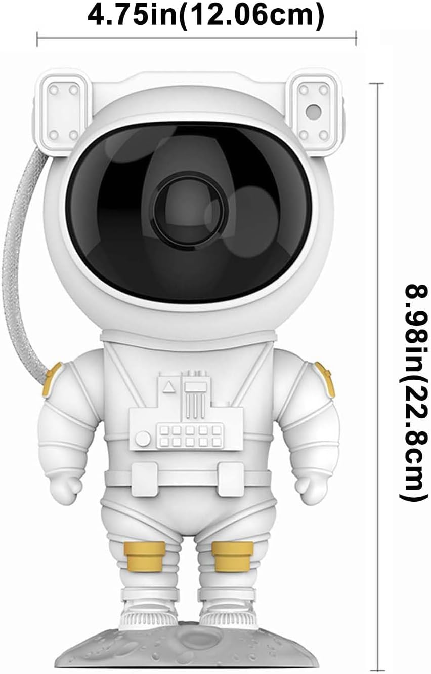 SAKEMA Star Projector Galaxy Night Light，Astronaut Space Projector,Starry Nebula Ceiling LED Lamp With Timer And Remote,Kids Room Decor Aesthetic,Gifts For Christmas,Birthdays,Valentine's Day 7.29