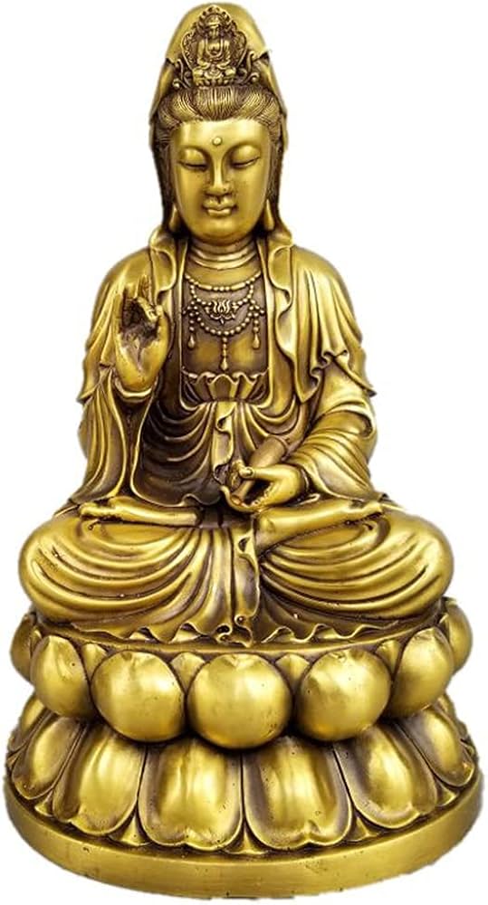 Amazon｜座っている仏の彫刻、ロータス座っている仏像モデル