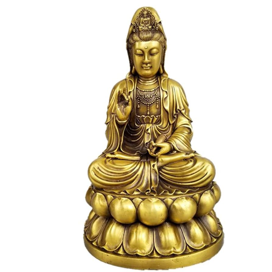 Amazon｜座っている仏の彫刻、ロータス座っている仏像モデル