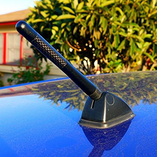 Radio AM/FM Signal TRD En Fibre De Carbone Noir En Alliage D'aluminium