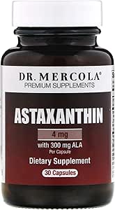 Dr. Mercola: Astaxanthin with 300 mg ALA, 30 caps