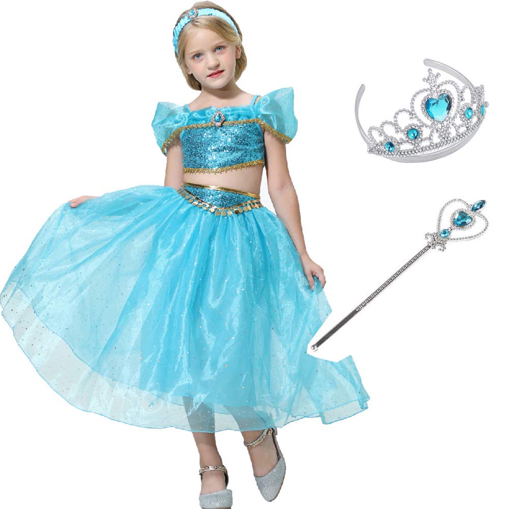 Amazon.co.jp: コスプレ 姫様 仮装 ハロウィン衣装 ジャスミン  