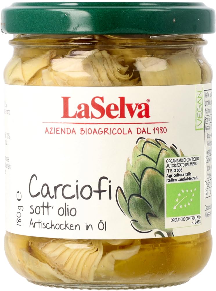 Artischocken in Öl, in Vierteln 6 x 180 g