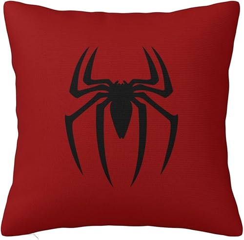 Keebik Funda de almohada abstracta con efecto pincel de pintura verde, naranja y azul, de terciopelo de 18 x 18 pulgadas, fundas de almohada