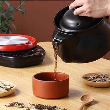 Amazon.co.jp : 煎じ薬ポット セラミック煎じ薬ポット 大容量