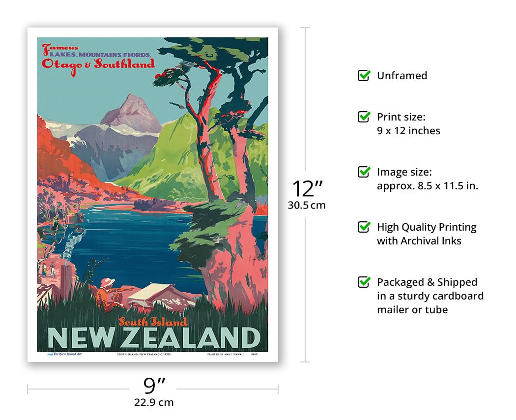 Amazon.com: South Island New Zealand - Otago & Southland - New