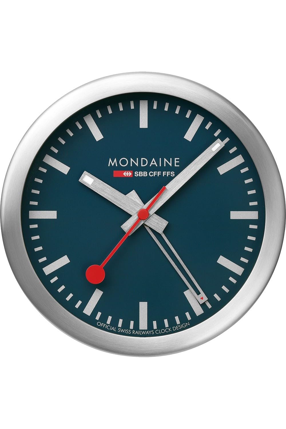 MondaineClocks Analogue Alarm Clock A997.MCAL.46SBV.1
