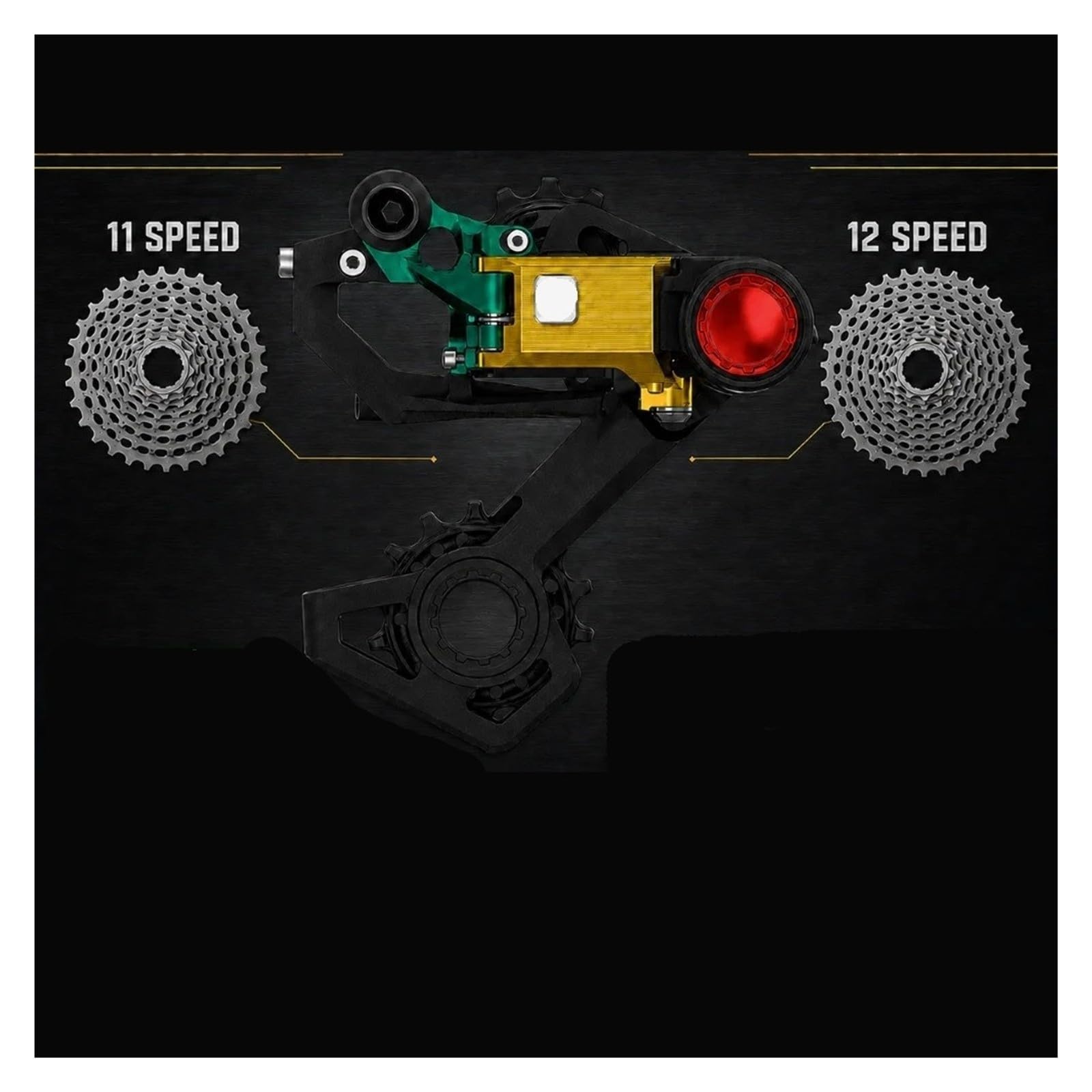 Desviador Trasero RD1 for Bicicleta de Carretera 11 velocidades y 12