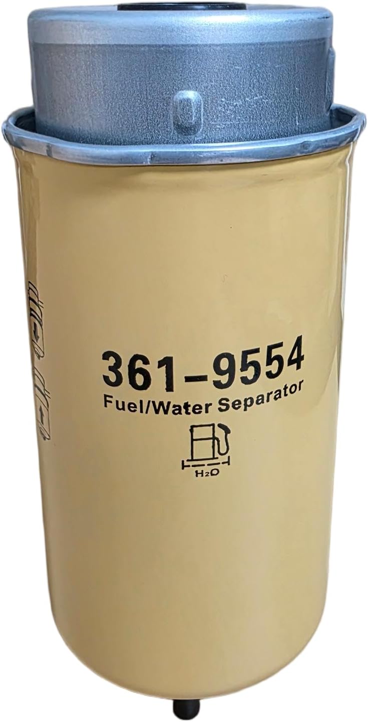 361-9554 Fuel Filter water separation filter 3619554 Replacement For Caterpillar 414E 416D 416E 420F Excavator,Replace P551433,32925950,RE562138,2289130