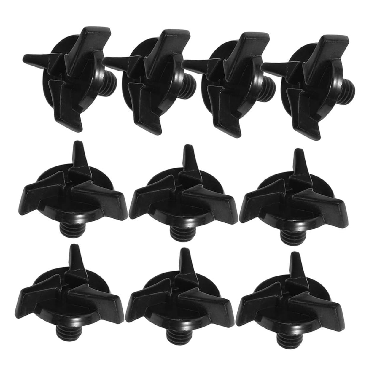 Tornillos negro 20 soluciona visera suelta de casco de moto 8