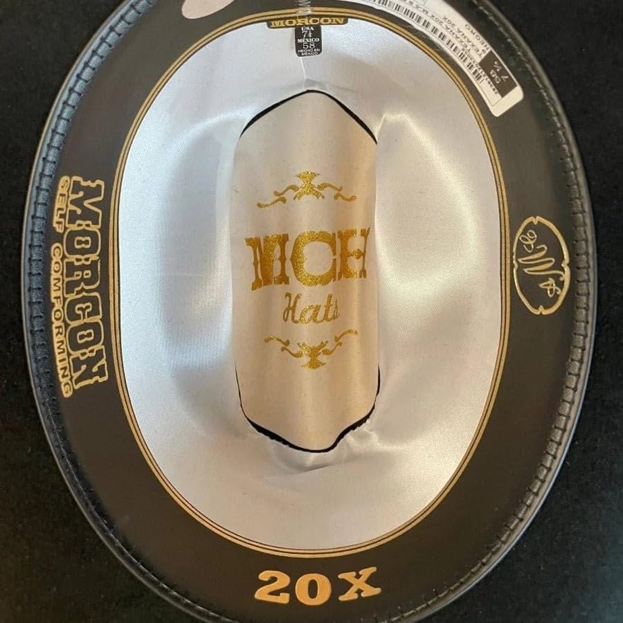 Men's Texana Morcon 20X Estilo Sinaloa Western Cowboy Felt Hat - Black - Image 8