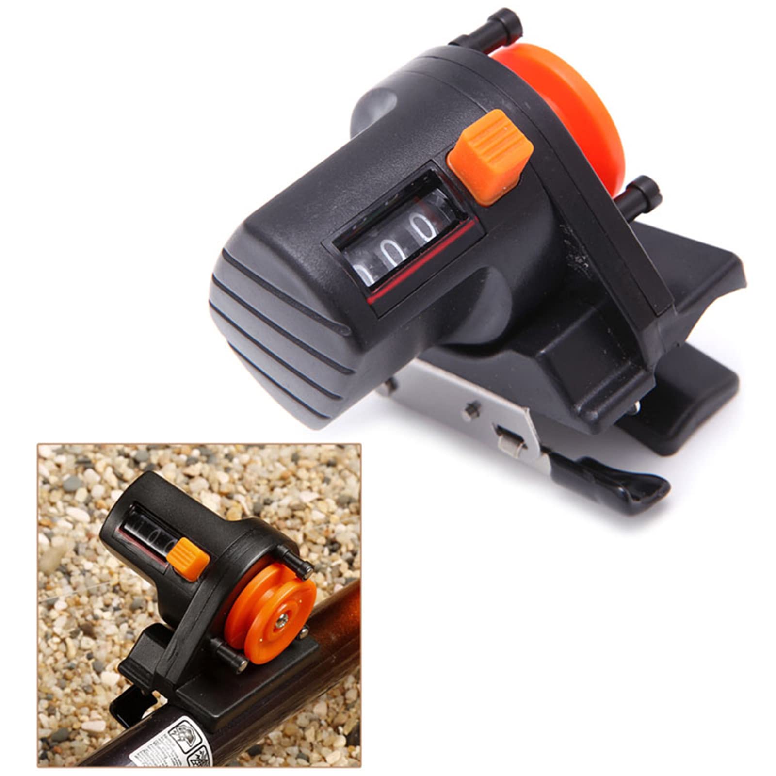 Portatile Pesca Finder Linea Lunghezza Profondità Gauge Contatore 0-999M