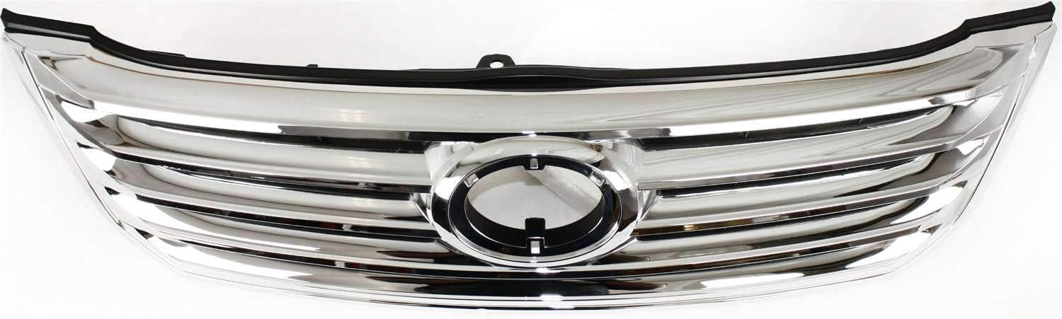 Compatible with 08 09 10 Avalon Limited/XLS Front Grille Assembly Chrome Shell, Black Insert