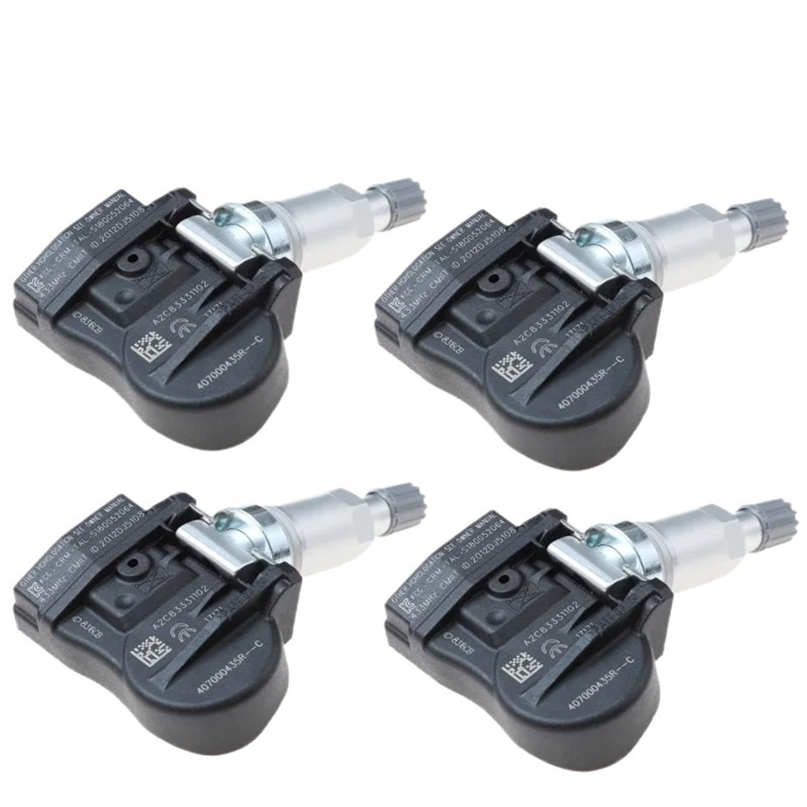Sensor TPMS 40700-0435R Sensor TPMS para Renault Megane Laguna Fluence Latitude Zoe Presión de neumáticos (reemplazo)